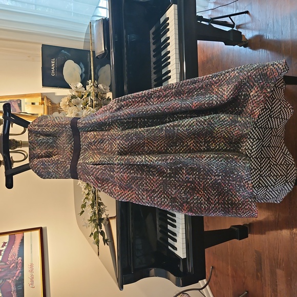 Sachin and Babi Noir Kia iridescent High-Low Gown - Picture 4 of 16